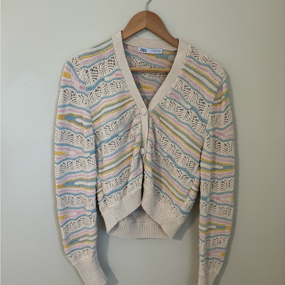 Zara pastel cardigan